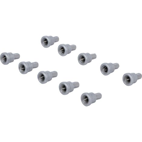 BGS TECHNIC Schrauber-Bit-Satz BGS, mit Tiefenstopp, 10-tlg