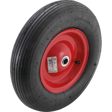 BGS TECHNIC Schubkarren-Rad, 150 kg, Stahlfelge