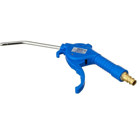 Bgs Technic – Soufflette légère en fibre de verre 100mm – Tube acier chromé – Raccord coupleur EURO 1/4' (6,3 mm) – Performance optimale