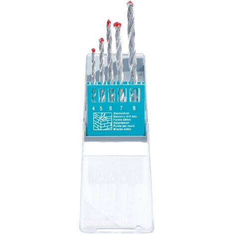 BGS TECHNIC Steinbohrer-Satz