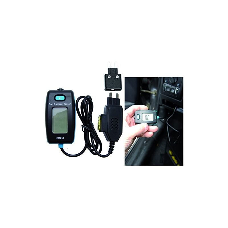 Ampère-mètre numérique pour contact de fusible