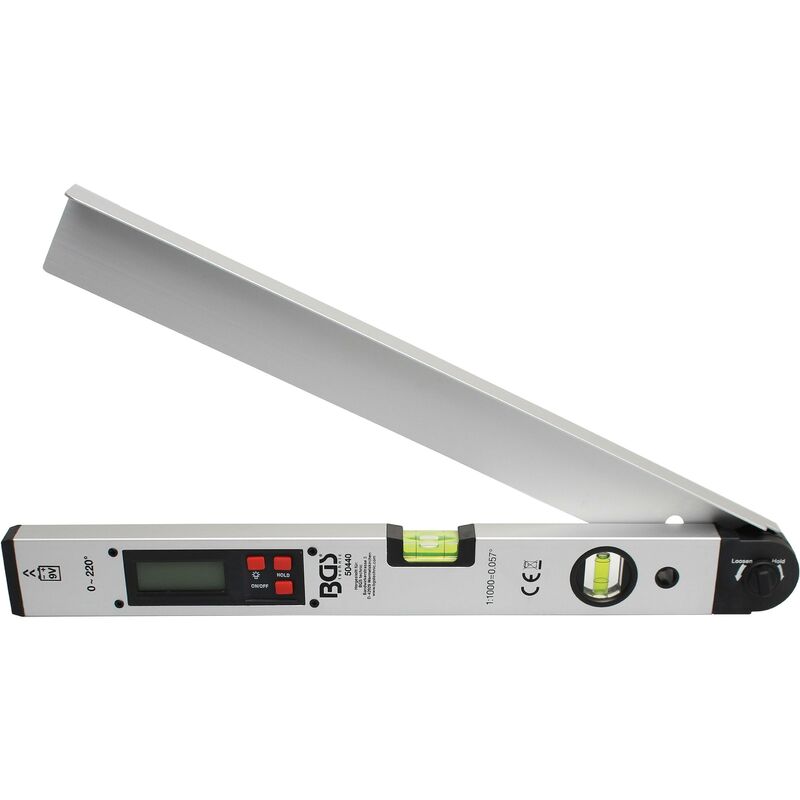 

BGS technic Transportador con nivel digital LCD | 450 mm