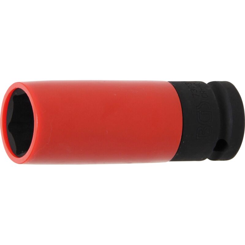 

Vaso de impacto con protector de plástico | entrada 12,5 mm (1/2') | 21 mm - Bgs Technic