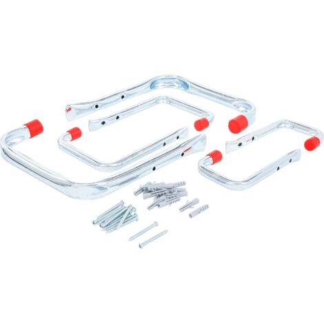 BGS TECHNIC Wandhaken-Sortiment, 6-teilig, 88300