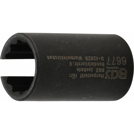 f/ür Ford 1.8 // 2.0 // 2.3 // 2.4 // 3.2 Diesel BGS 6677 Zylinderkopf-Temperatursensor-Einsatz SW 15 mm