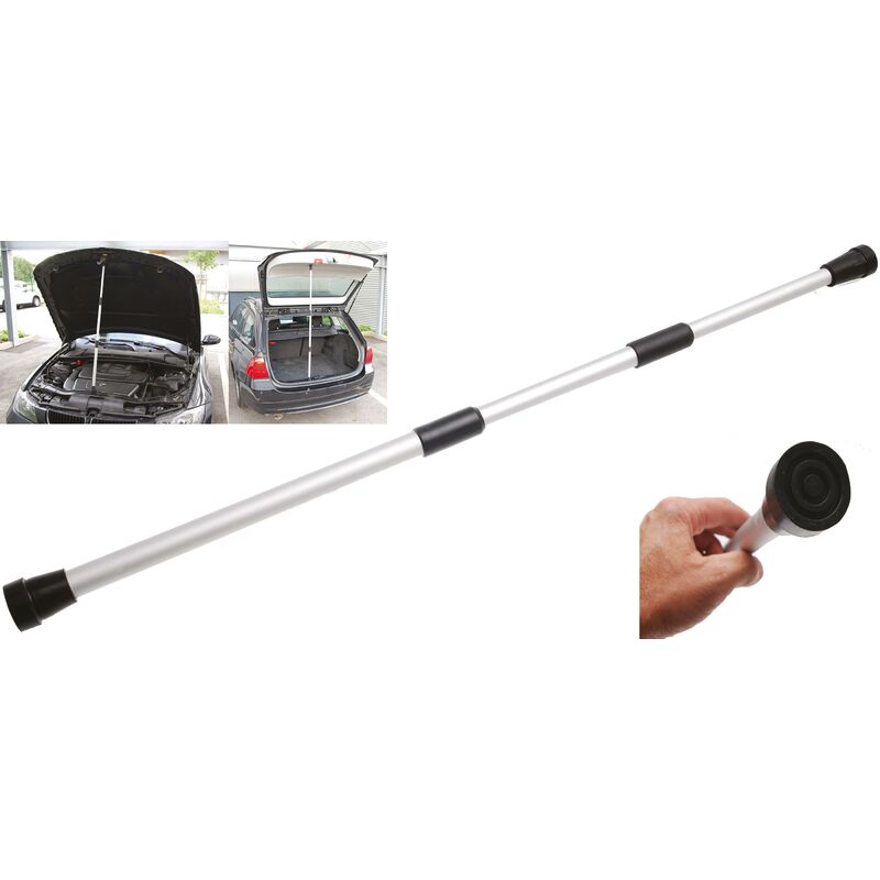 Bgs Technic - Supporto telescopico x cofano e bagagliaio