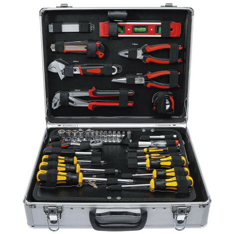 Brüder Mannesmann Tools Tool Case Set of 87 Piece M29084 
