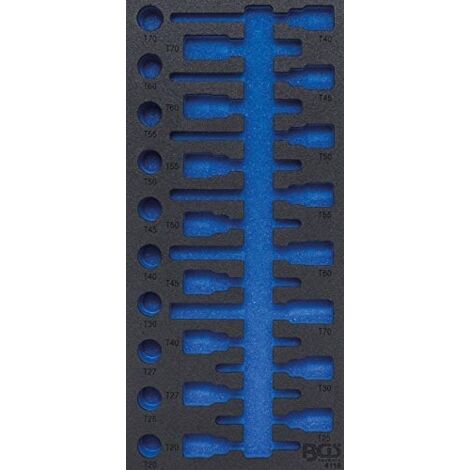 BGS Werkstattwageneinlage 1/3 leer für Art. 4119 - 4119-1