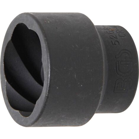 BGS – Inserto per chiave a bussola speciale/estrattore per viti 20 x 36 mm, 1 pezzo, 5268 – 36