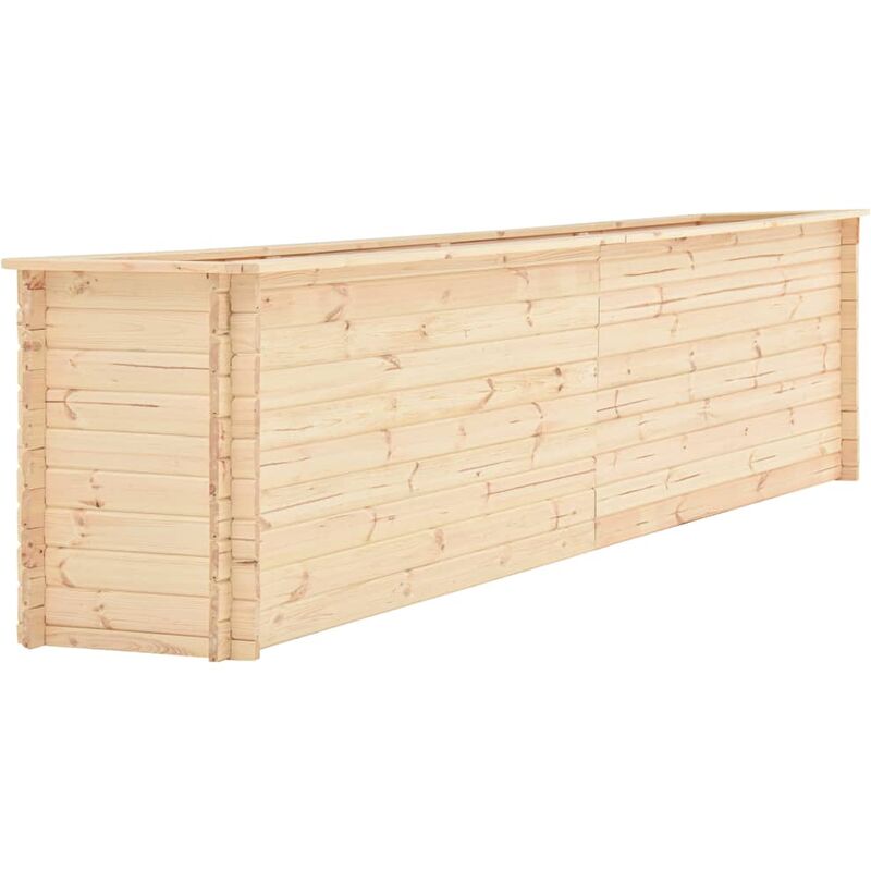 

Rogal Home&Deco Arriate de madera de pino 19 mm 450x50x80,5 cm