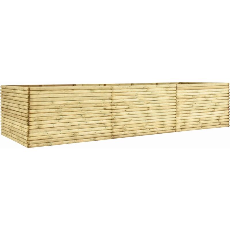 

Rogal Home&Deco Arriate de madera de pino impregnada 19 mm 450x100x96 cm