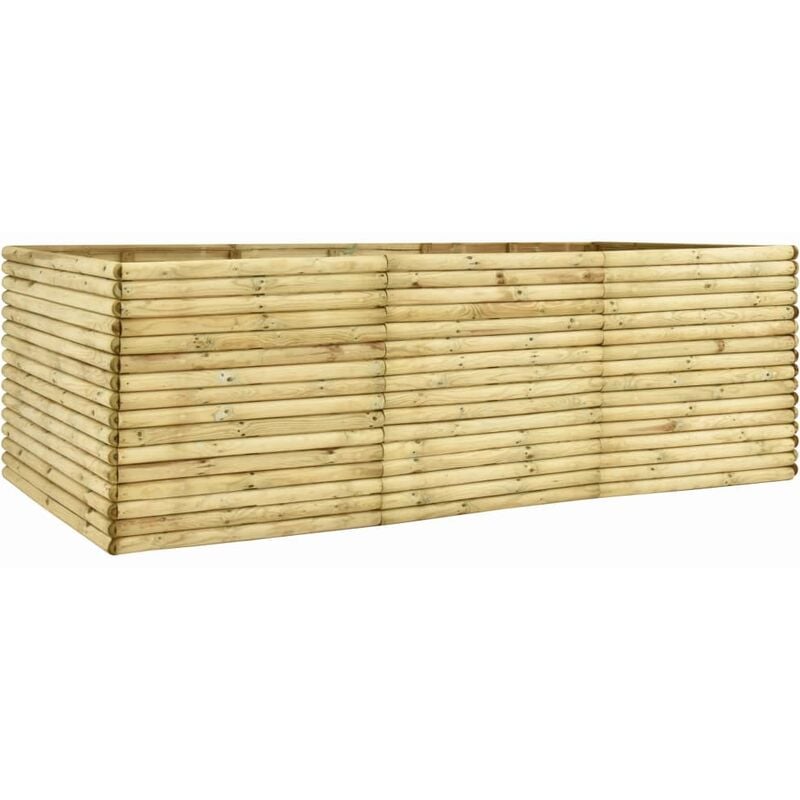 

Rogal Home&Deco Arriate de madera de pino impregnada 300x150x96 cm