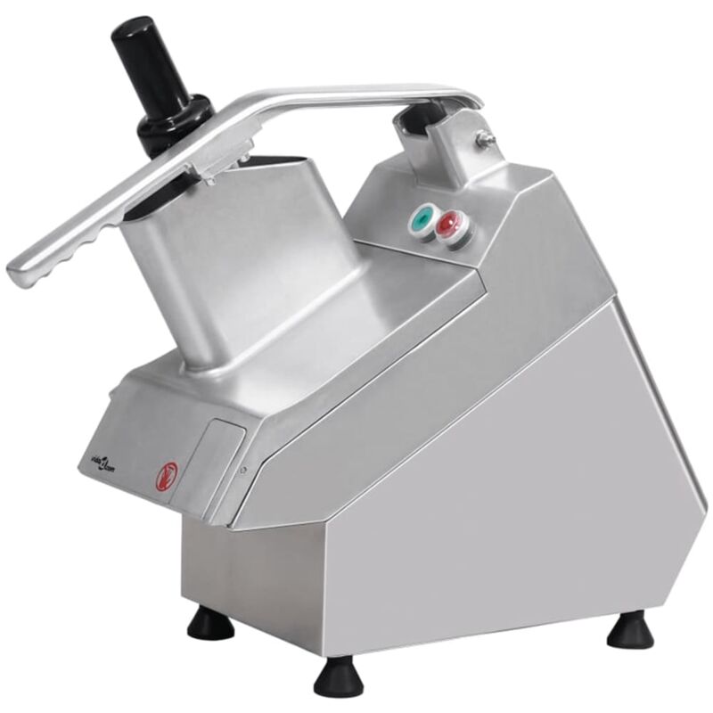 

vidaXL Cortador de verduras gastro 5 cuchillas acero inoxidable 550 W - Plateado