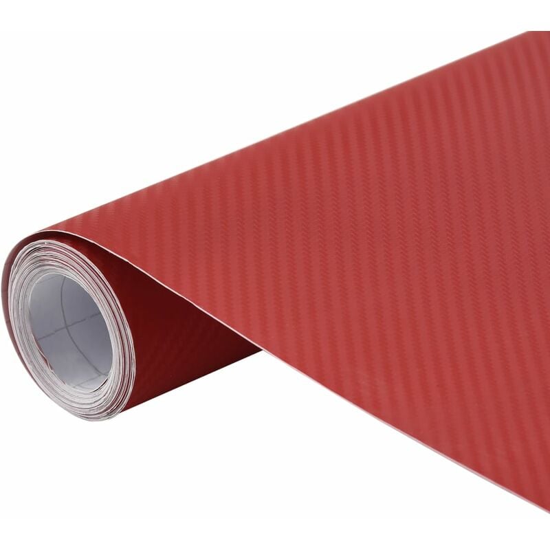 

Lámina para coches rojo mate 3D 200x152 cm