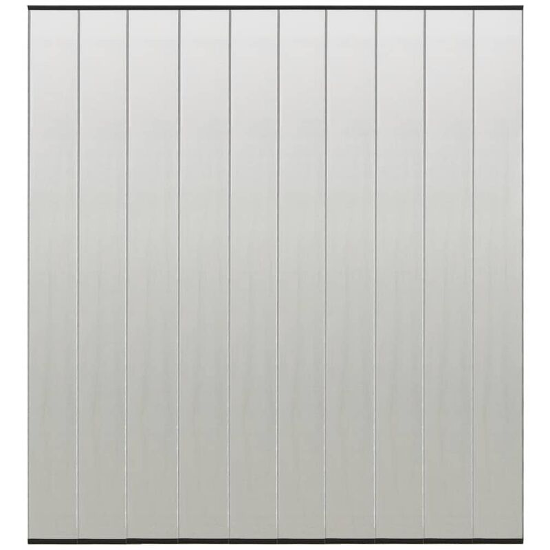 

Mosquitera para puerta 10 pzas cortina de malla negro 240x240cm