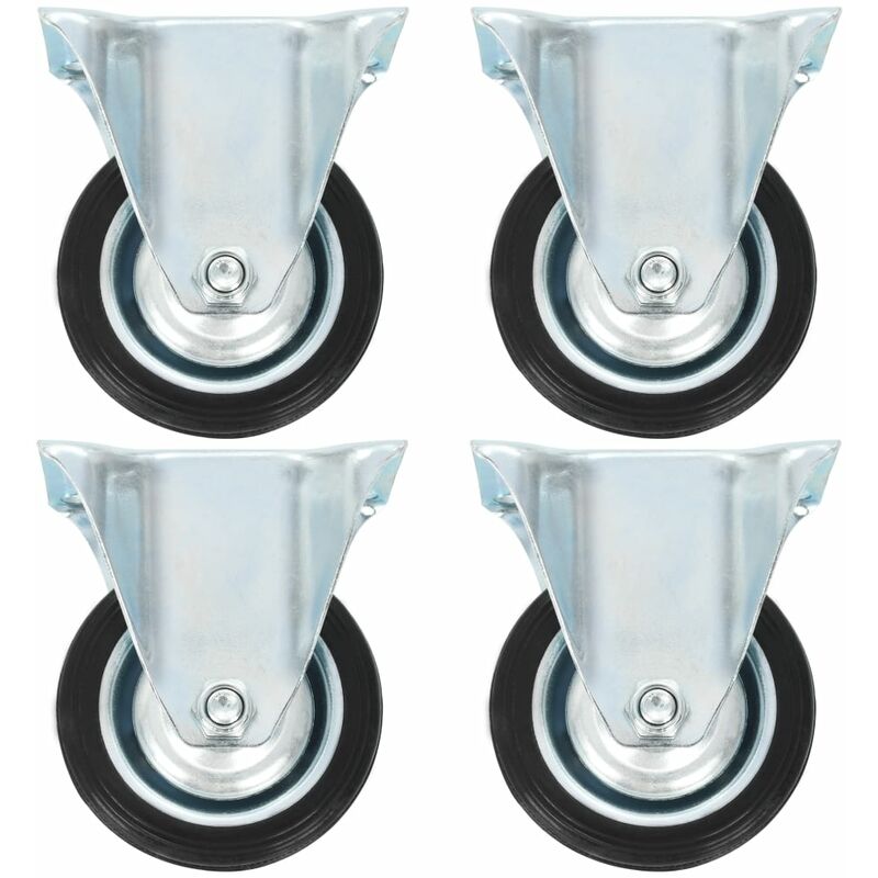 

Ruedas fijas 4 unidades 75 mm