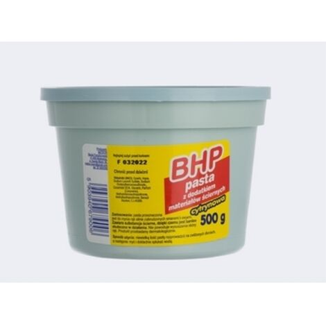 BHP-Paste mit Schleifmittelzusatz 500g Zitrone