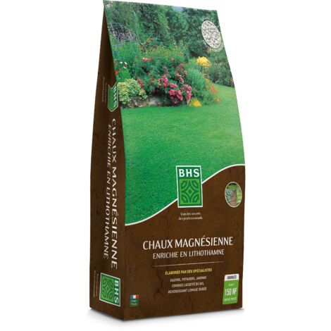 BHS CMA9 Chaux Magnésienne Enrichie Sac 9 kg Utilisable en Agriculture Biologique