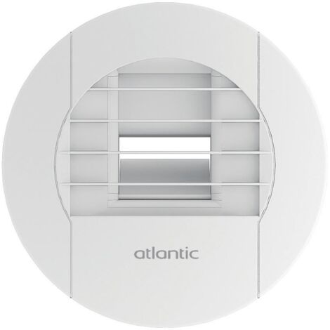 BHT 15/50-50 EP 125L Bouche hygro temporisée 15-60 SDB/WC pil.pres.D125L ATLANTIC 541091