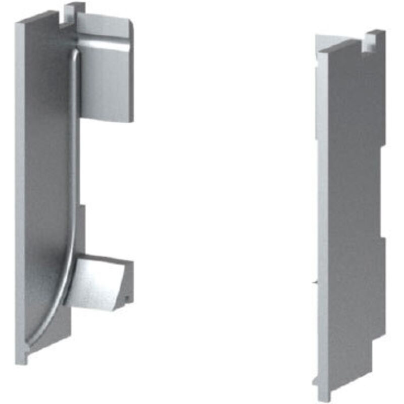 

Bi-Led - Tapa Izquierda +Derecha Perfil Gola Cajon O Puerta R /757.31T Plata