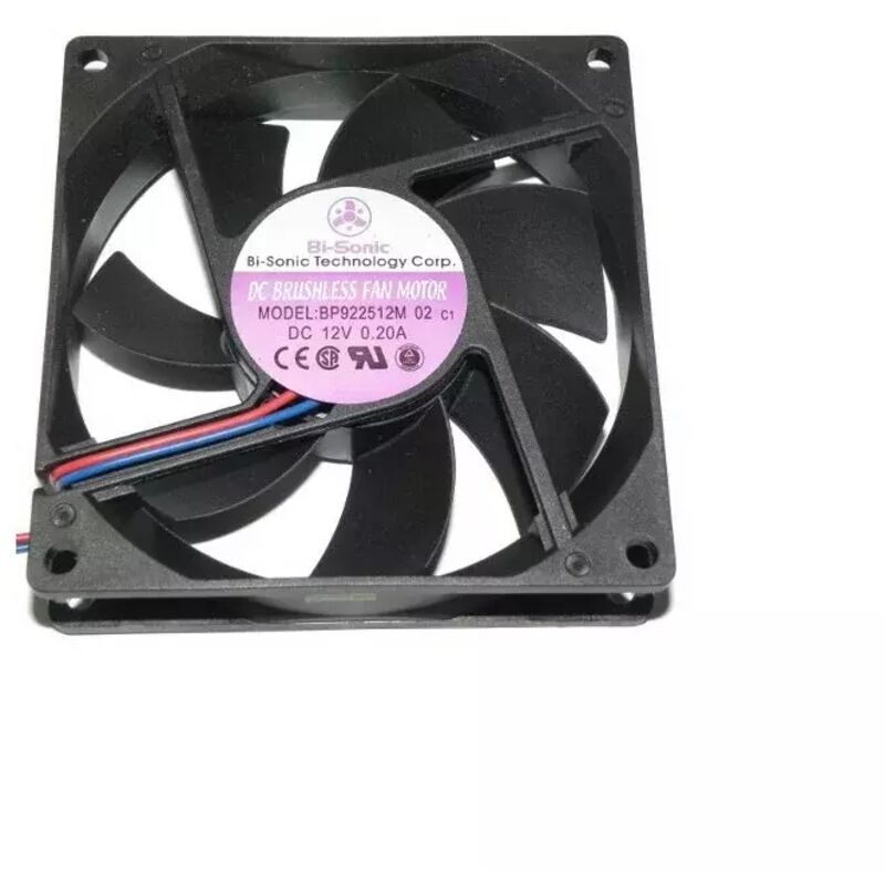 

BP922512M - Fan DC 12V 0.20A - 34 dBA - 50,5 pies c - Bi-sonic