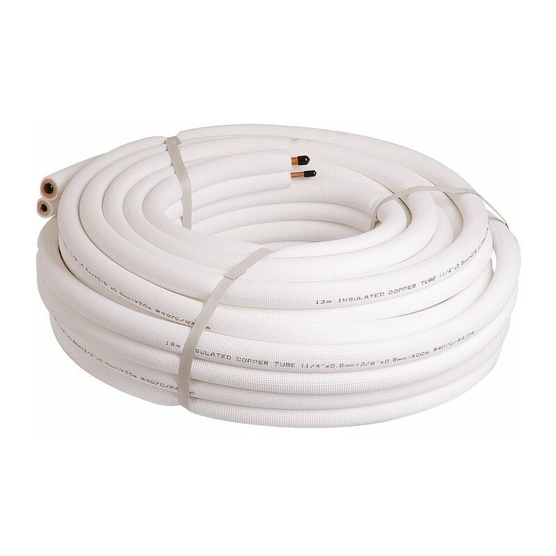 Couronne frigorifique double isolé - 20 m - 1/4 - 1/2