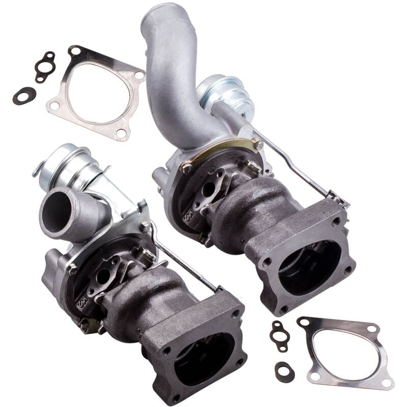 Image of Bi-Turbo Lader Link Recht für audi A4 RS4 380PS 280KW K04 5304988025 5304988026Turbolader l&r Für Audi A4 Avant RS4 2,7 Turbo (B5, 8D5) Quattro 280