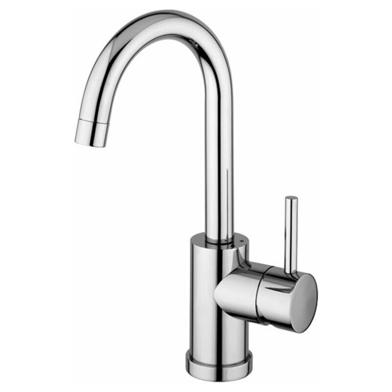 Miscelatore lavabo con canna orientabile Paffoni serie Birillo BI077CR Cromato - Ottone