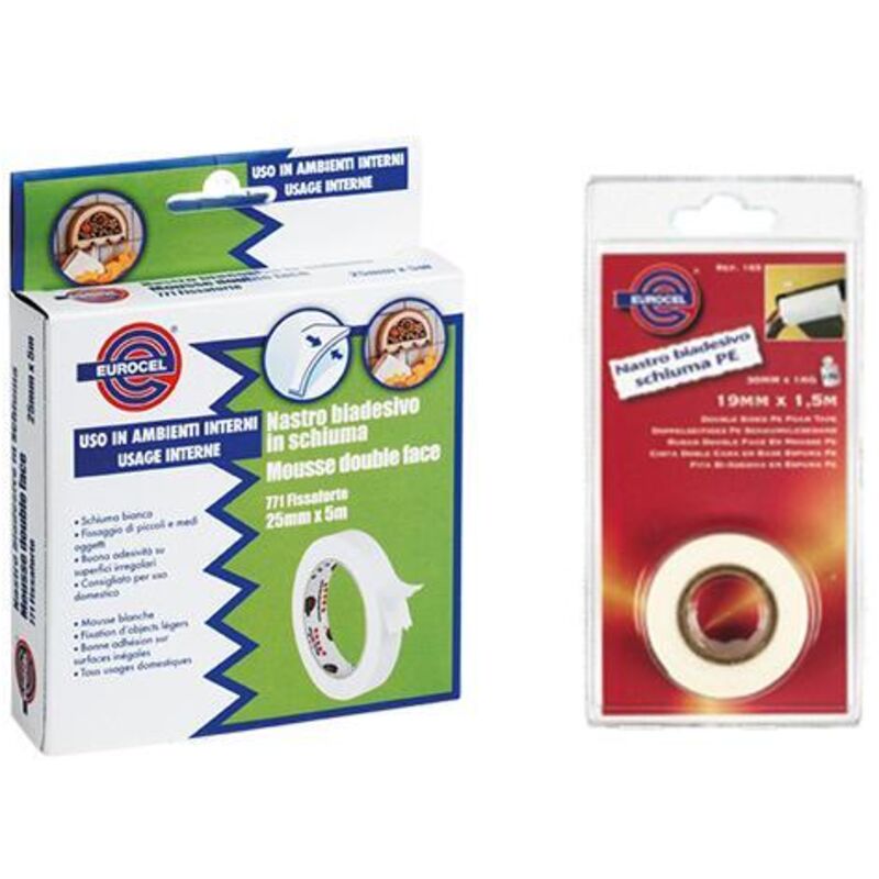 Nastro Biadesivo Fissaforte Cm.1.9 X 5 Mt