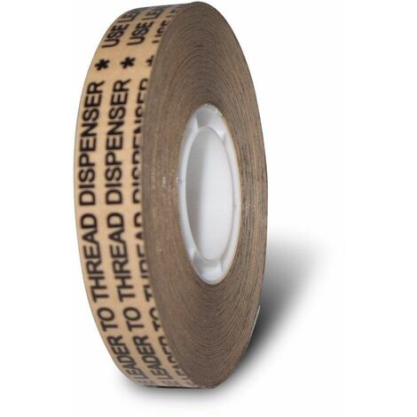 Biadesivo transfer tapes reverse (ATG system) ad alto spessore 0,13mm (con/senza dispenser ATG900) Packaging - 1 Rotolo: 19mm x 16,5M x 0,13mm (spessore)