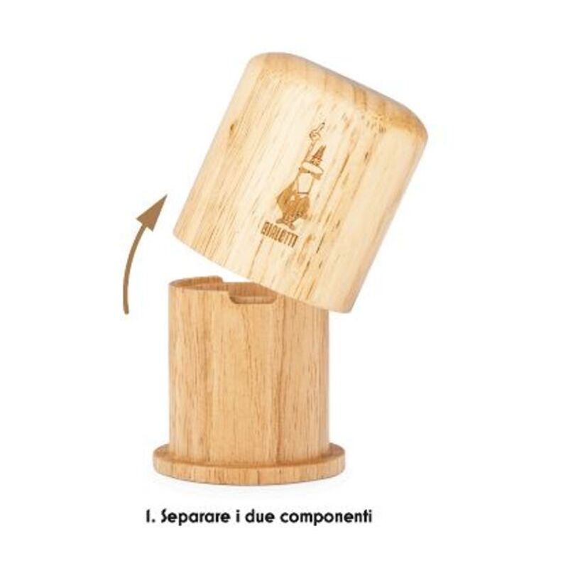 Bialetti Separa Capsule - Riciclo Acc in Legno per...