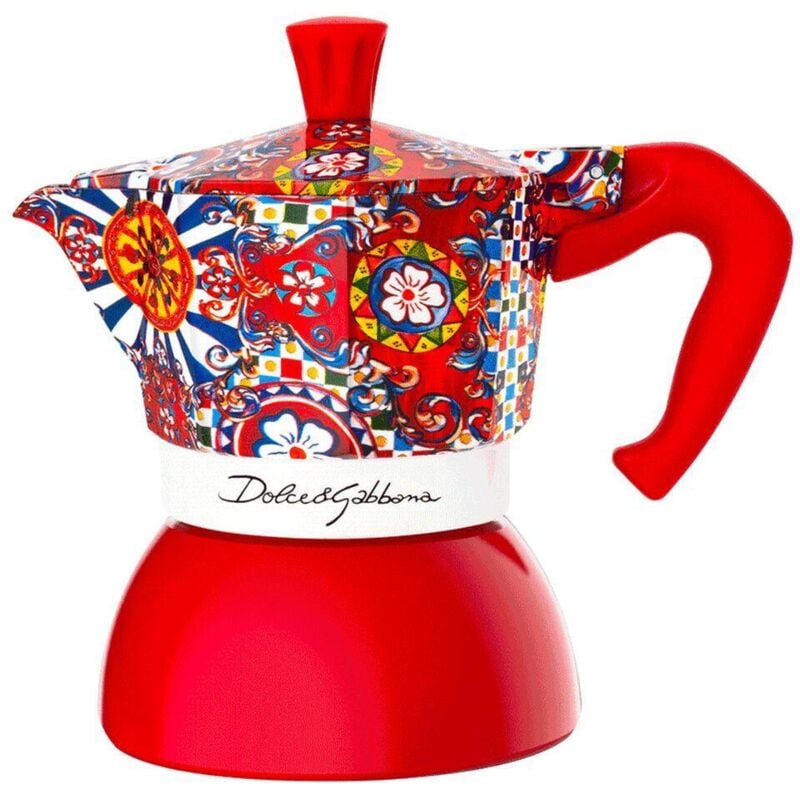 Bialetti - Cafetière Moka Induction Dolce Gabbana 2 tasses