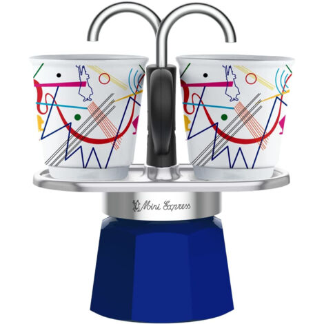 Bialetti MINI EXPRESS Set Kandinsky farblich sortiert