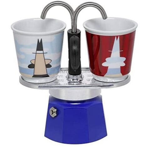 Bialetti MINI EXPRESS Set Magrite Tee- & Kaffeezubereitung