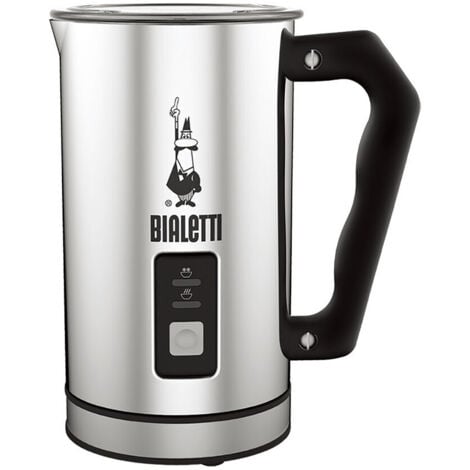 Bialetti MK01 Schiumatore per latte automatico Acciaio inossidabile