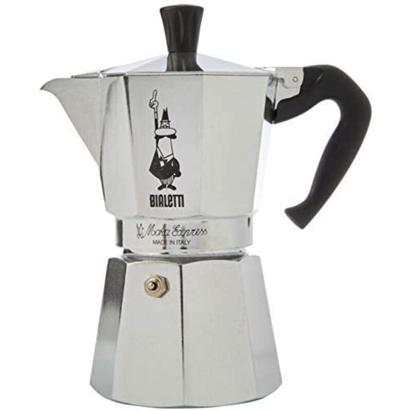 Bialetti - Moka Express Mit Silbernem Aluminiumband Für 6 Tassen 8006363030373