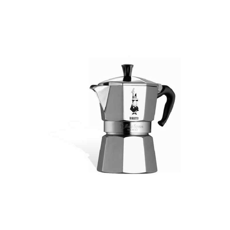 Bialetti Transparent Restyling Kaffeemaschine Mit Aluminiumband 2 Tassen