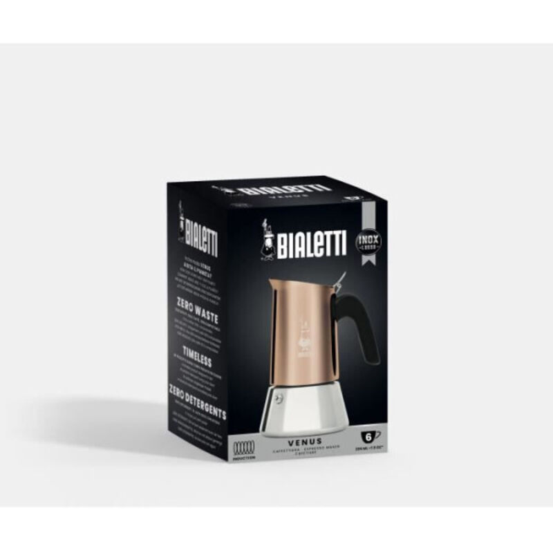 Bialetti - venus cafet inox 6T induction cuivre