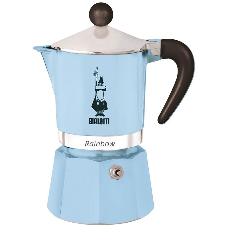 Bialetti - rainbow 0,13 l alluminio, termoplastico...