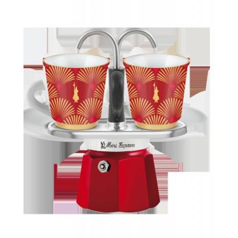 Image of 0004979 caffettiera manuale Moka Rosso - Bialetti