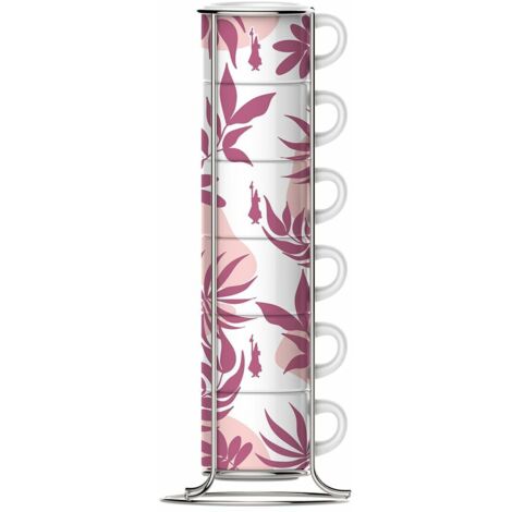 Bialetti Tazas, Porcelain, 6
