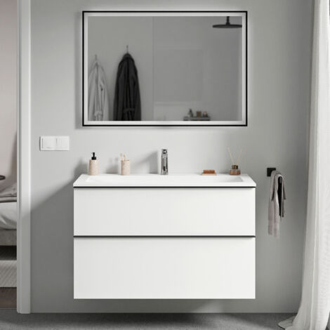 Bianco opaco, Antracite opaco, Bianco opaco con foro rubinetto