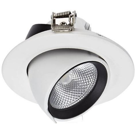 4 x MiniSun Modern Fire Rated Polished Silver Chrome Effect Square Bezel GU10 Recessed Ceiling Downlight Spotlights