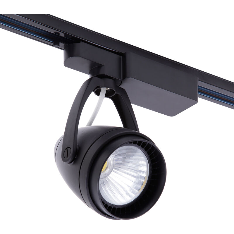 Biard - LED 12W Black Track light Tracking Rail Lamp Shop Display Spotlight Natural White