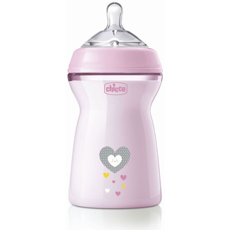 Image of Biberon Naturalfeeling Bimba, 6M+, 330 Ml, Flusso Veloce