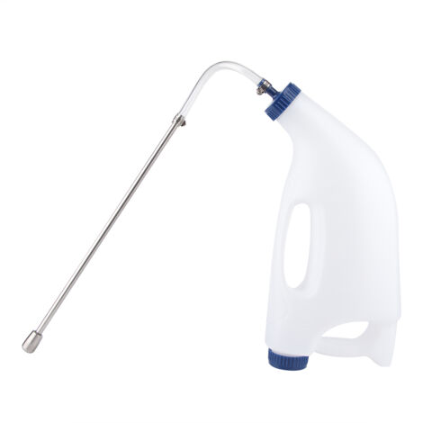 Biberon d'allaitement en acier inoxydable 4L pour veaux et vaches
