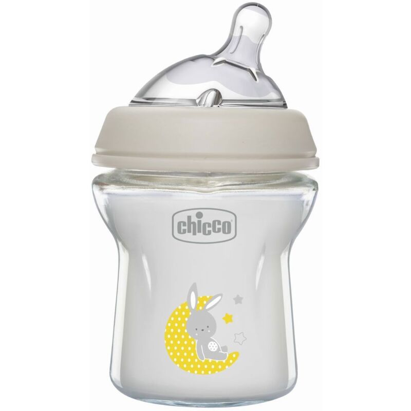 Image of Chicco - Biberon Naturalfeeling Vetro, 0M+, 150 Ml, Flusso Lento
