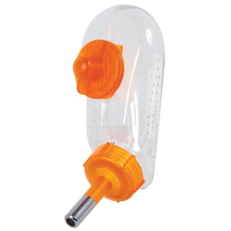 Biberon pour Chien & Chat "Clipsable" 13cm Orange