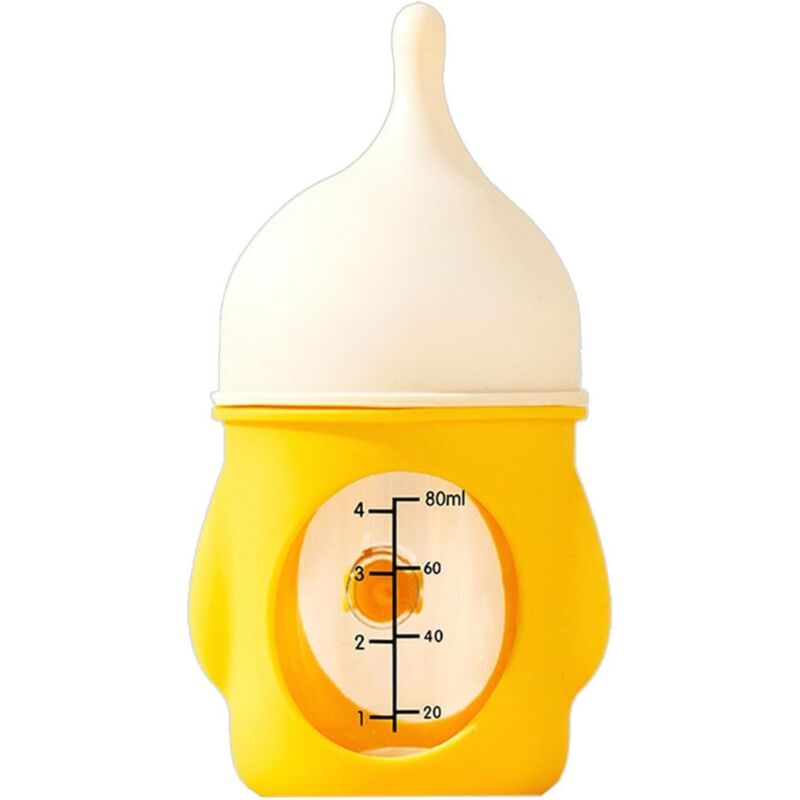 Rapanda - Biberon pour chiots, biberon pour chatons, matériau en silicone, antidérapant, résistant aux hautes températures, biberon anti-étouffement
