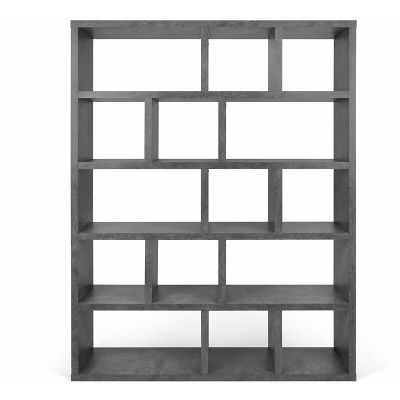 

Librería BERLIN 5 nivelaos – 150 hormigón, 150 x 34 x 198 - hormigón
